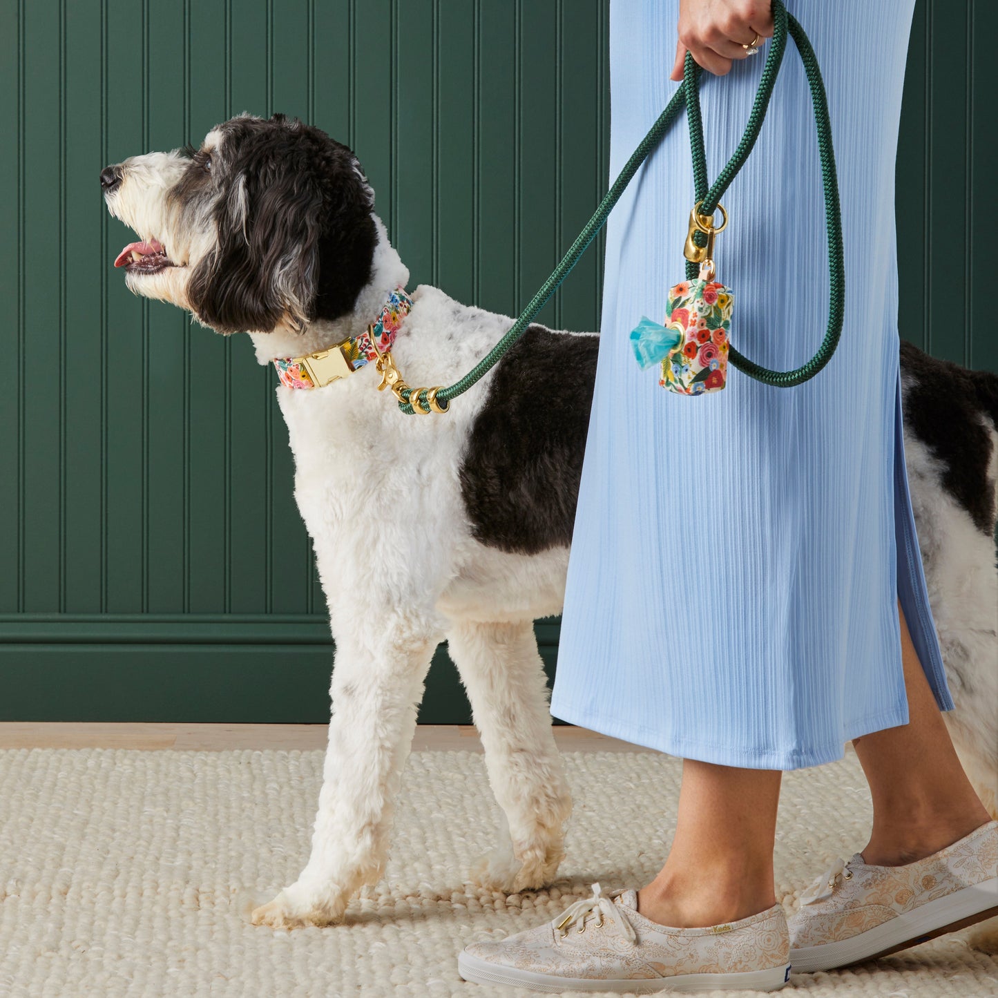 Ever green Rope Dog Leash