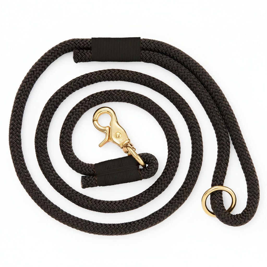Black Climbing Rope Dog Leash