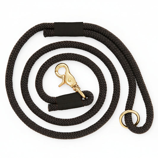 Black Climbing Rope Dog Leash
