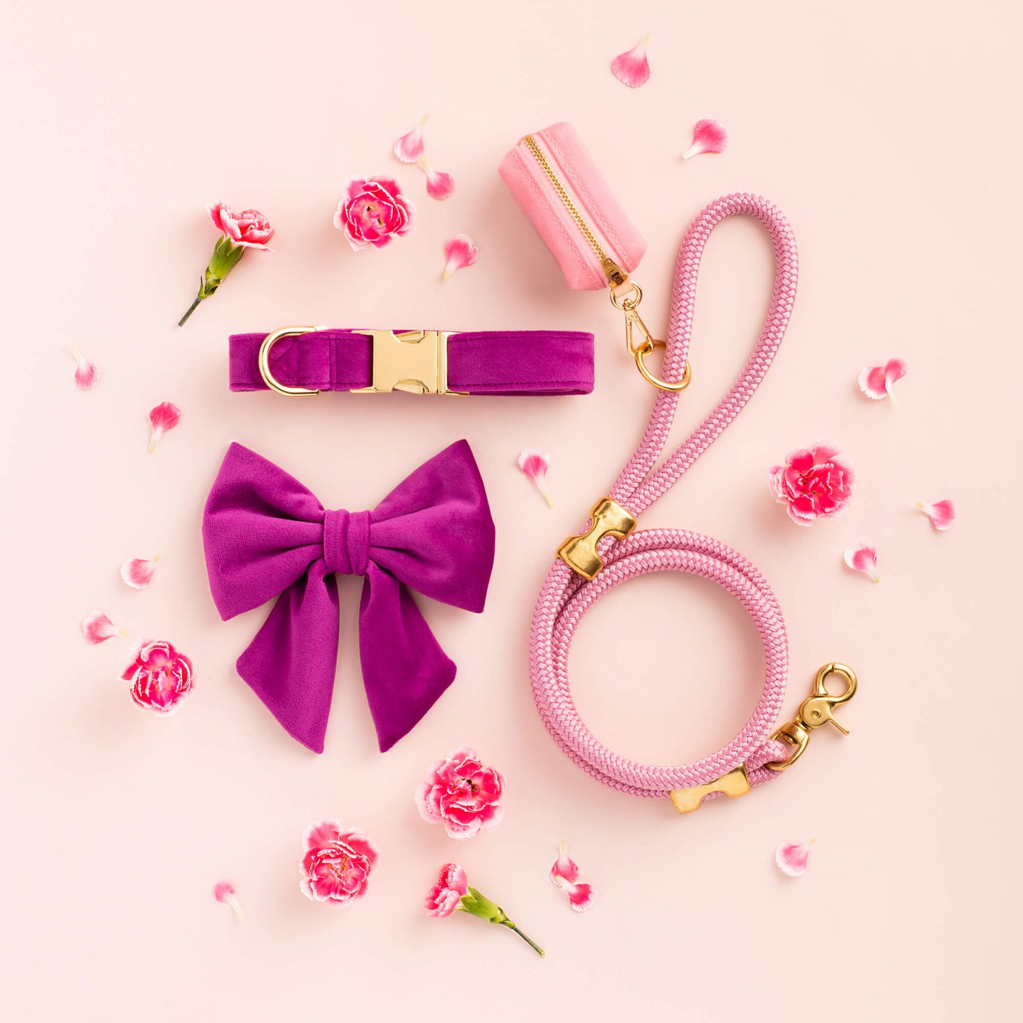 Orchiid Rope Dog Leash