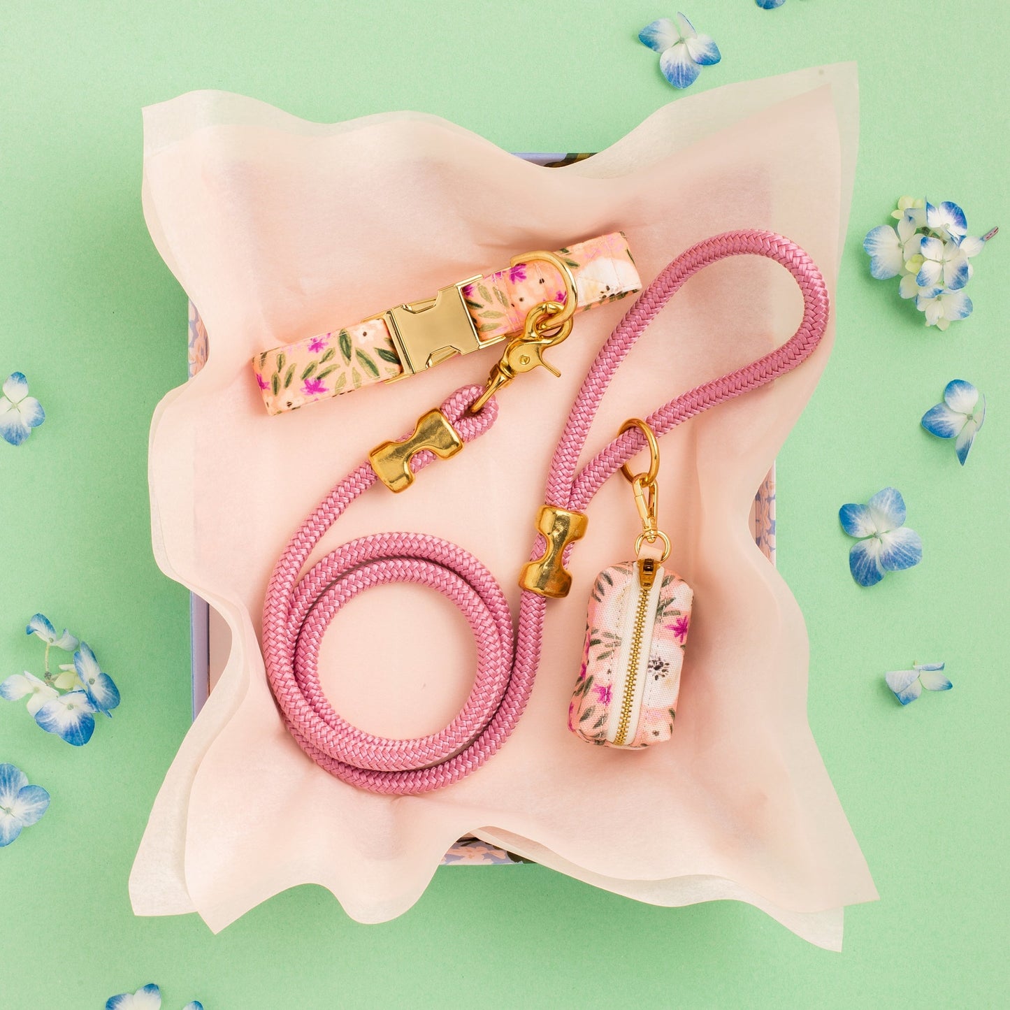 Orchiid Rope Dog Leash