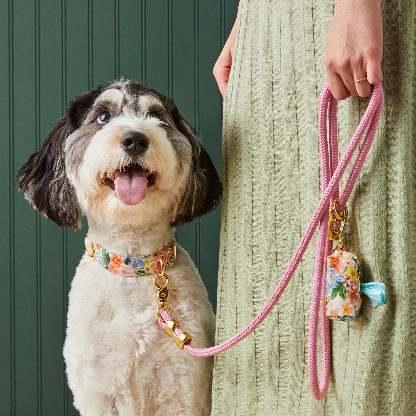 Orchiid Rope Dog Leash