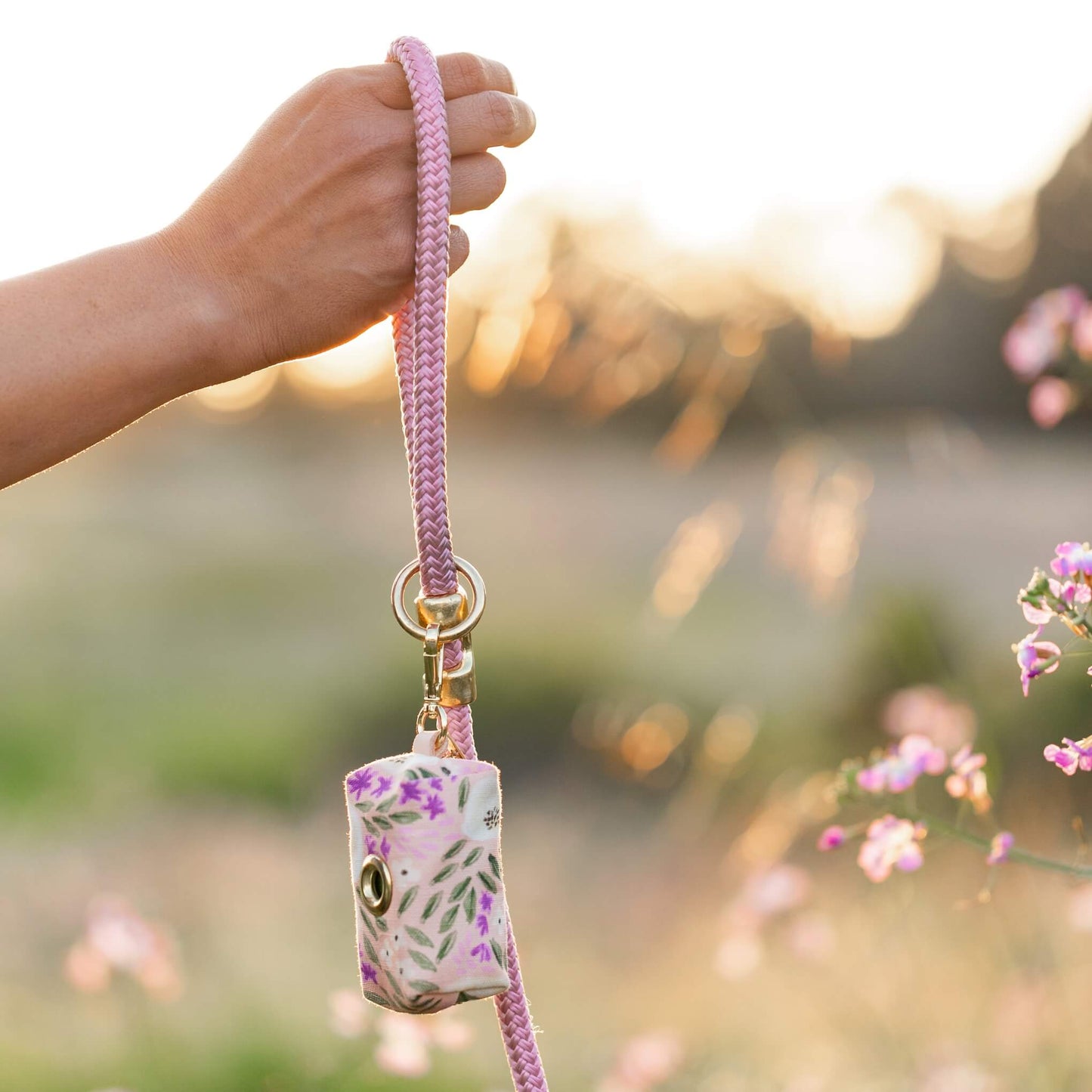 Orchiid Rope Dog Leash