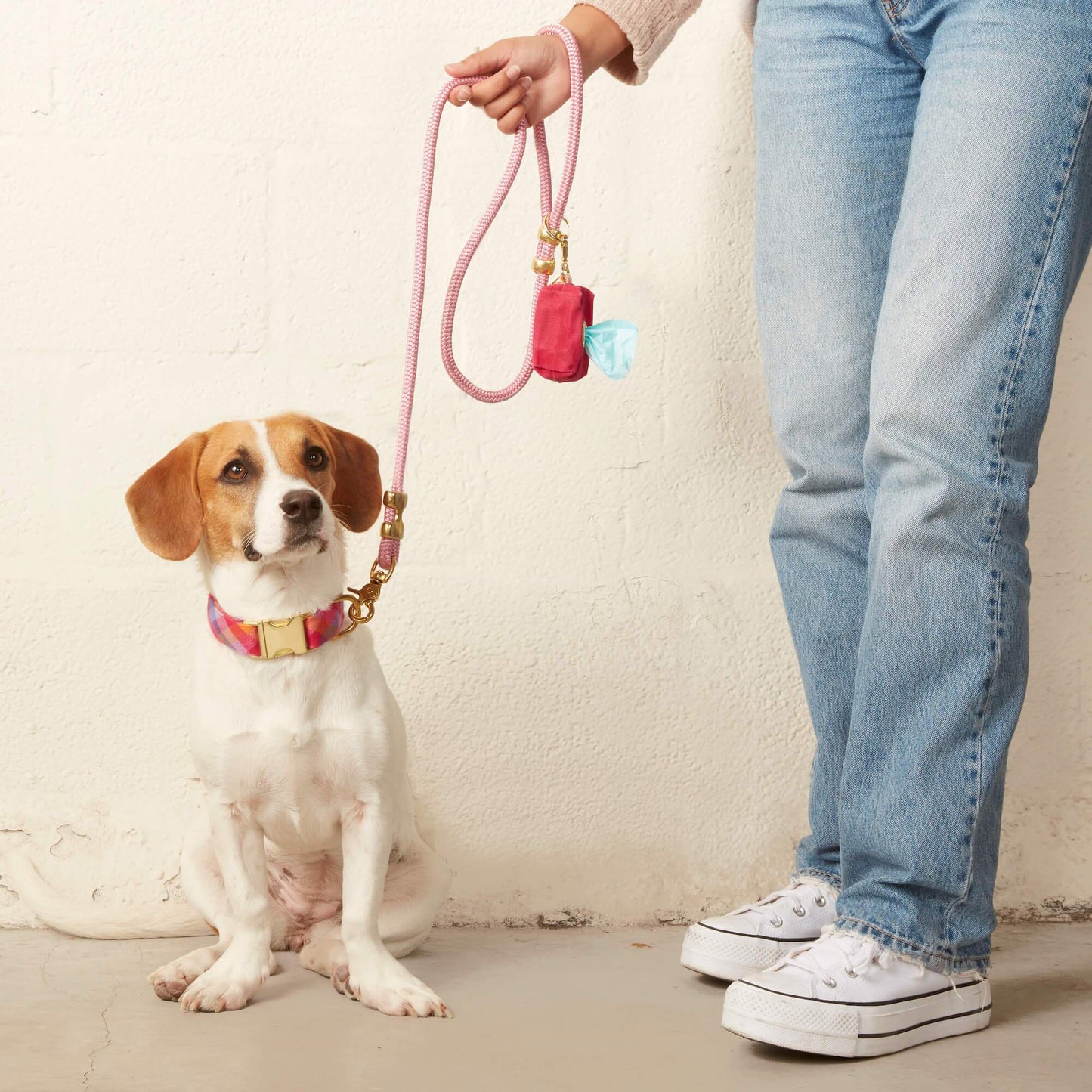 Orchiid Rope Dog Leash