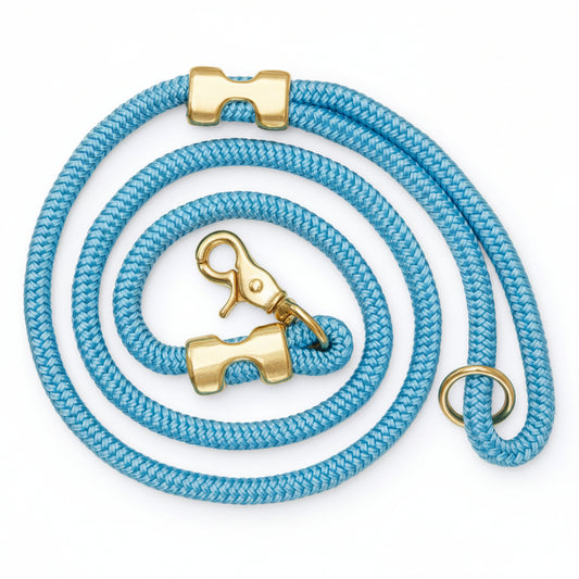 Blue Rope Dog Leash